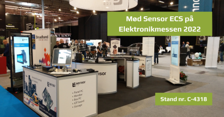 Vi deltager i Elektronikmessen 2022 