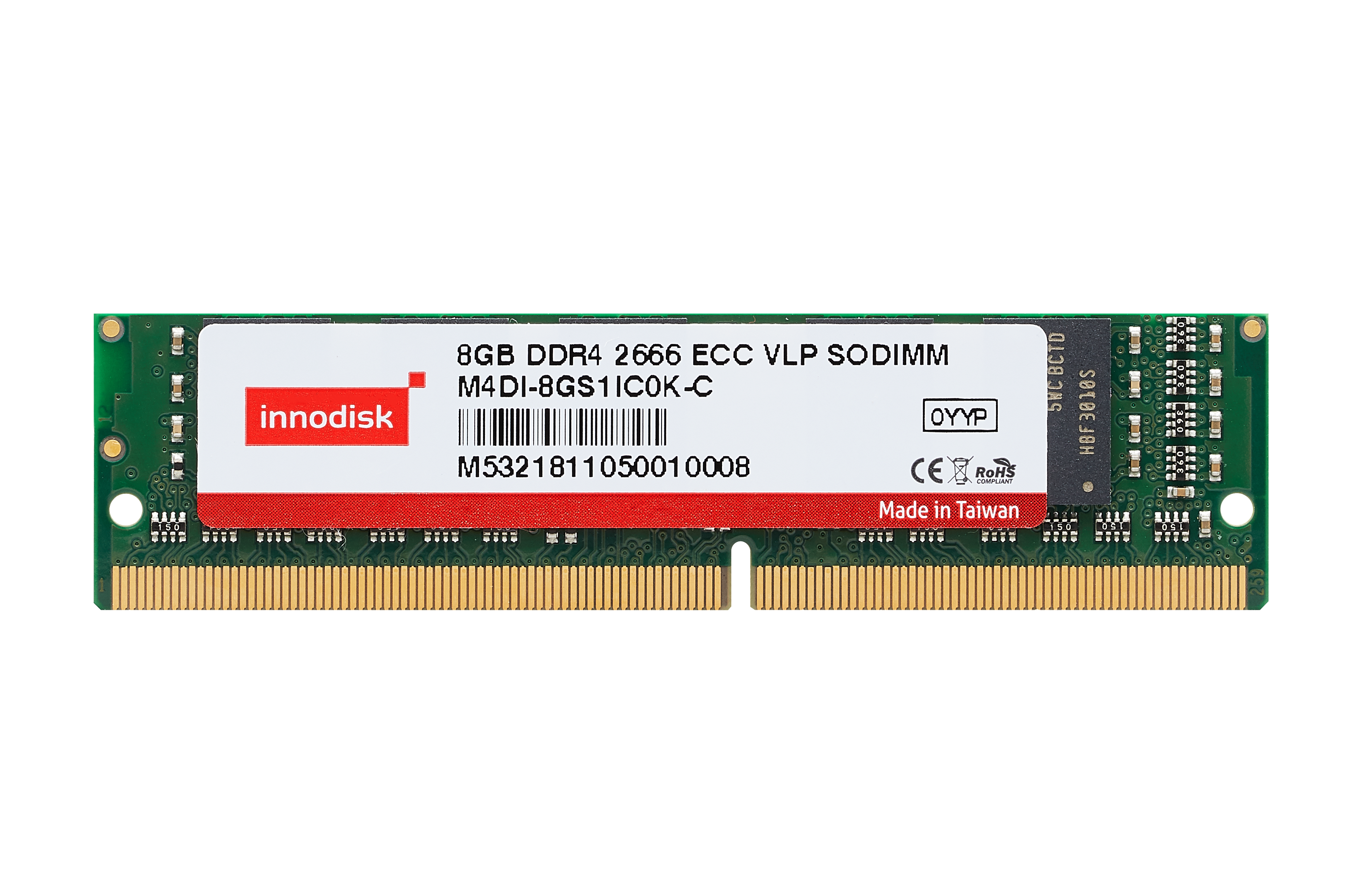 DDR4 SODIMM VLP