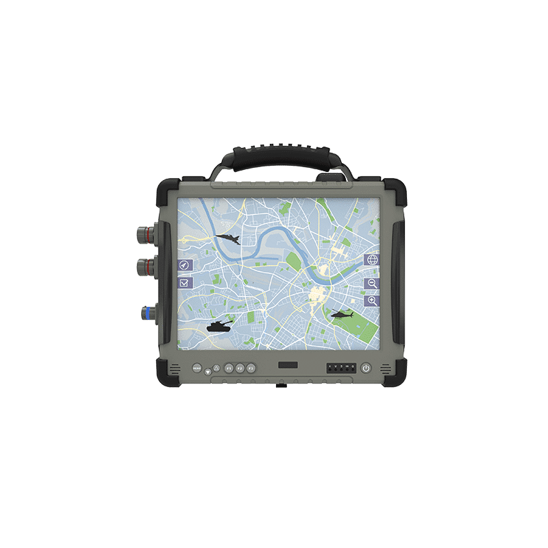 Rugged tablet with digital map and navigation