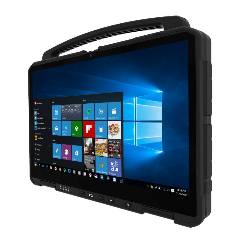 Robust tablet med Windows 10 skærm