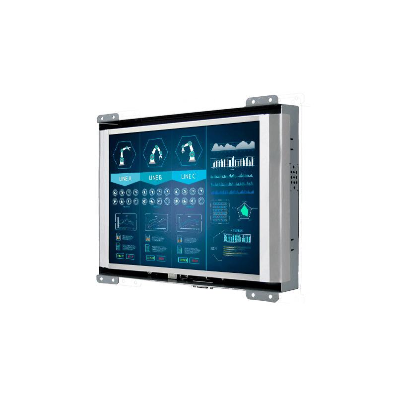 Industrial touchscreen with data and production control