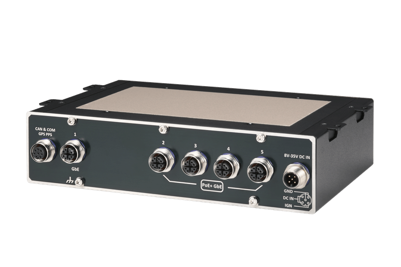 Industriel netværksenhed med flere stikporte