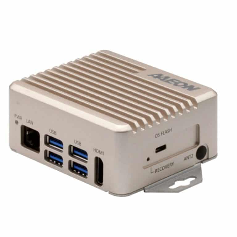 Kompakt mini computer med USB og HDMI porte